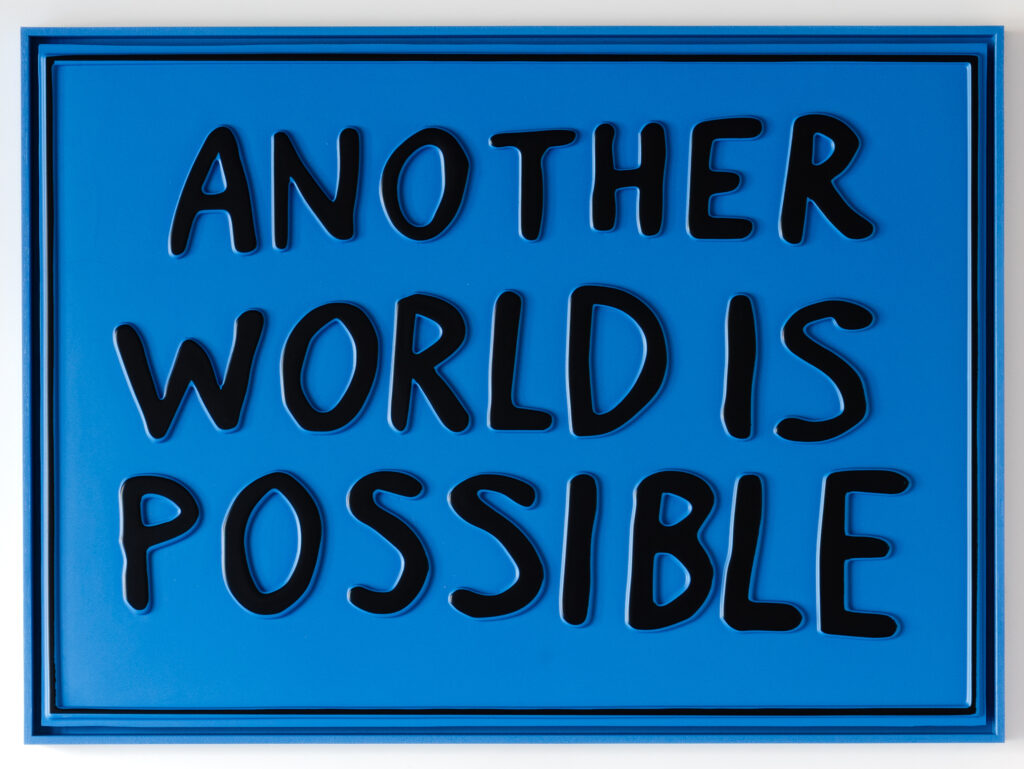 Sam Durant - Another World is Possible, 2025 Sam Durant - Another World is Possible, 2025