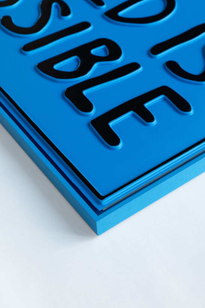 Sam Durant - Another World is Possible, 2025 Sam Durant - Another World is Possible, 2025