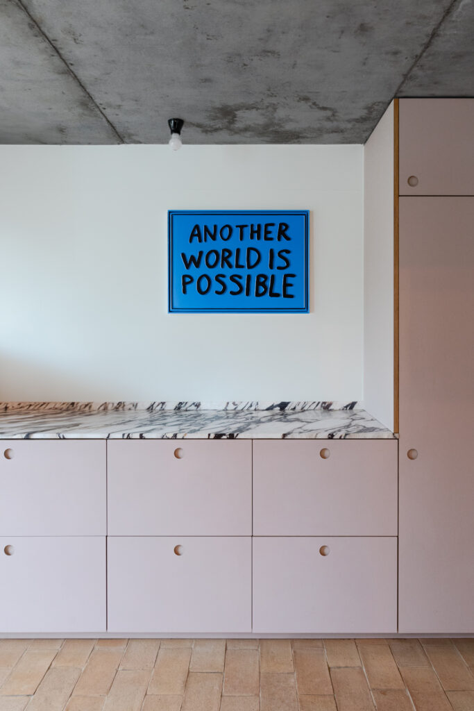 Sam Durant - Another World is Possible, 2025 Sam Durant - Another World is Possible, 2025