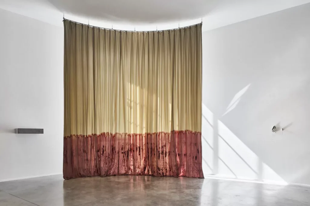 Edith Dekyndt - exhibition view of Specific Subjects in Fondation CAB Saint-Paul-de-Vence, in 2024