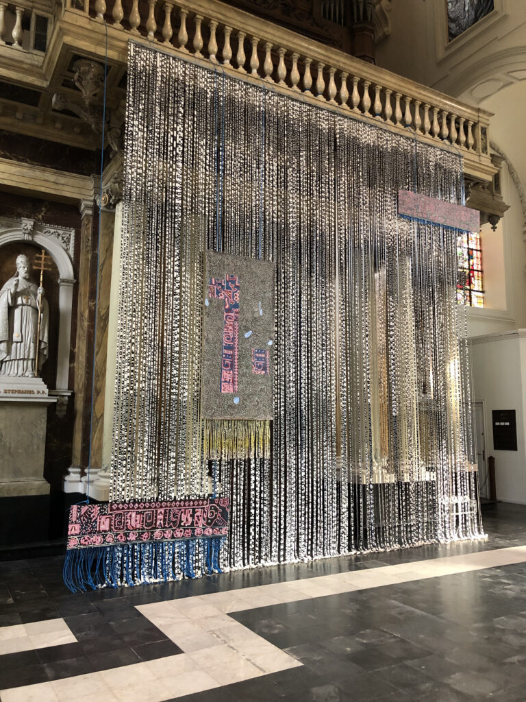 Veronika Bezdenejnykh - exhibition view as part of Prinsenhof Biennale in 2025