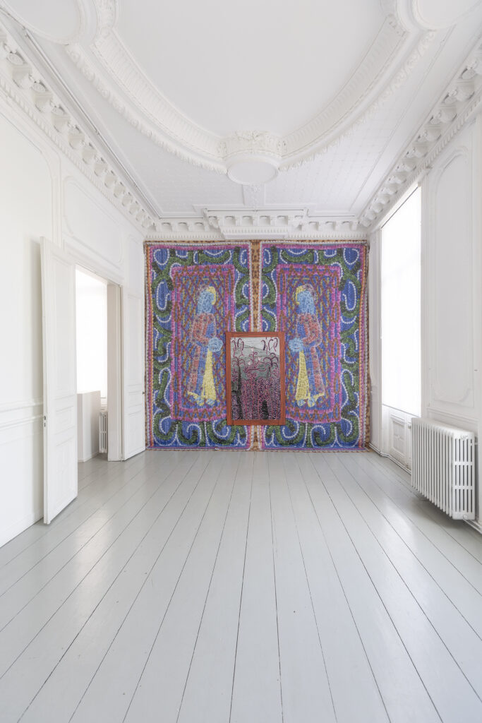 Veronika Bezdenejnykh - exhibition view at Geukens De Vil, Antwerp in 2024